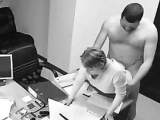 Fucking Secretary on a hidden camera
