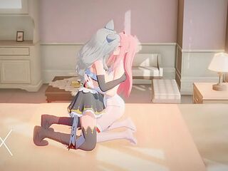 Zero Two Futanari Hentai Porn - Yuri Lesbian Sex