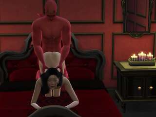 Fucking the Devil - 3D Japanese Hentai Cartoon