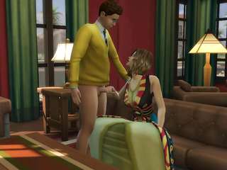 Hot Mom And Son 3D